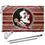 College Flags & Banners Co. Florida State Chevron FSU Flag with Pole and Bracket Kit - Sports Collectibles, Sports Memorabilia, Sports Fan Shop, Sports Gifts