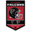 WinCraft Atlanta Falcons Heritage History Banner Pennant - Sports Collectibles, Sports Memorabilia, Sports Fan Shop, Sports Gifts
