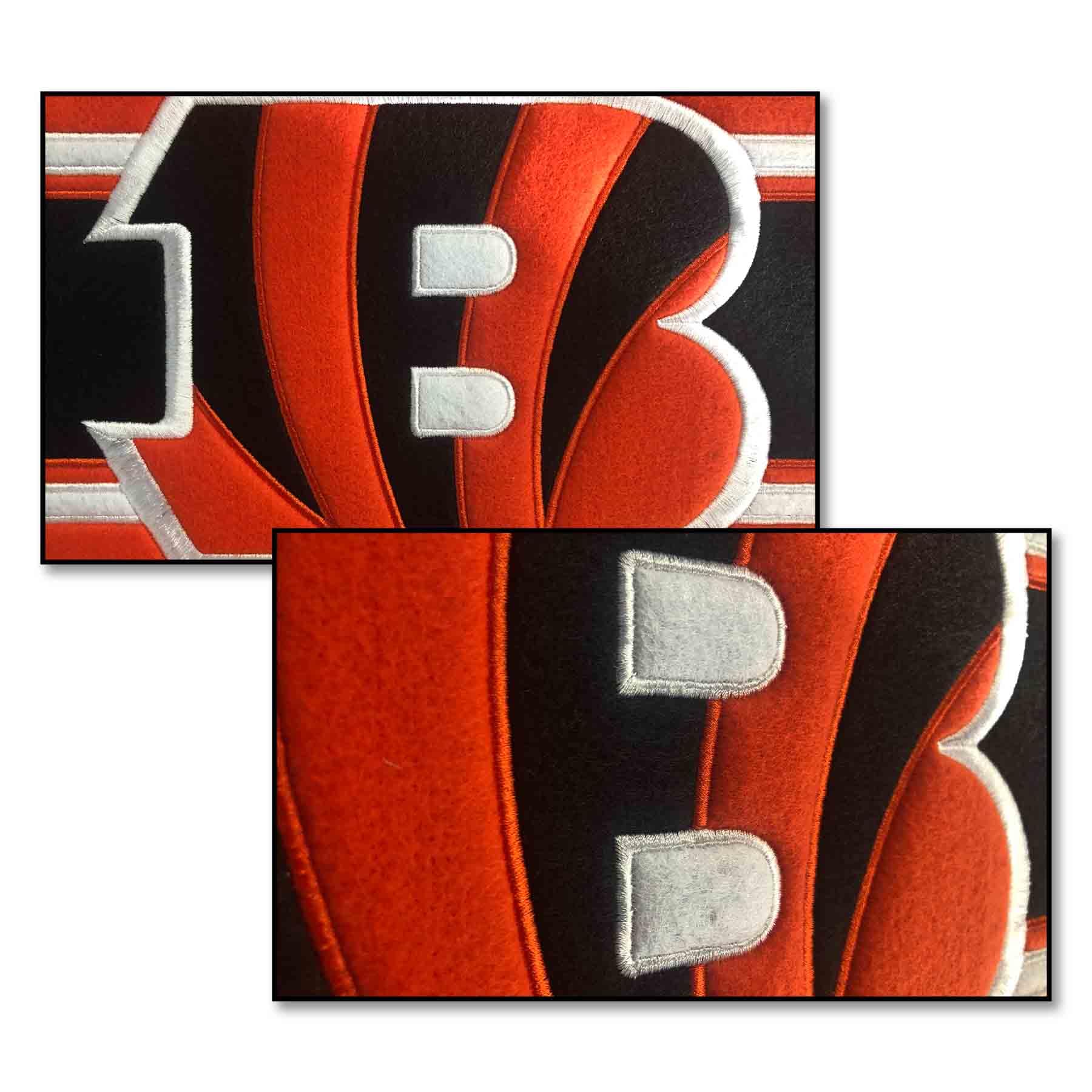 Cincinnati Bengals Embroidered and Sewn Pennant - Sports Collectibles, Sports Memorabilia, Sports Fan Shop, Sports Gifts