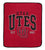 NCAA Utah Utes Vintage Arch Block Ultra Soft Blanket - Sports Gifts, Sports Memorabilia, Sports Collectibles, Fan Shop