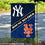 WinCraft House Divided Yankees and Mets Double Sided Garden Flag - Sports Collectibles, Sports Memorabilia, Sports Fan Shop, Sports Gifts