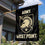 College Flags & Banners Co. Army Black Knights Athena Shield Double Sided House Flag - Sports Collectibles, Sports Memorabilia, Sports Fan Shop, Sports Gifts