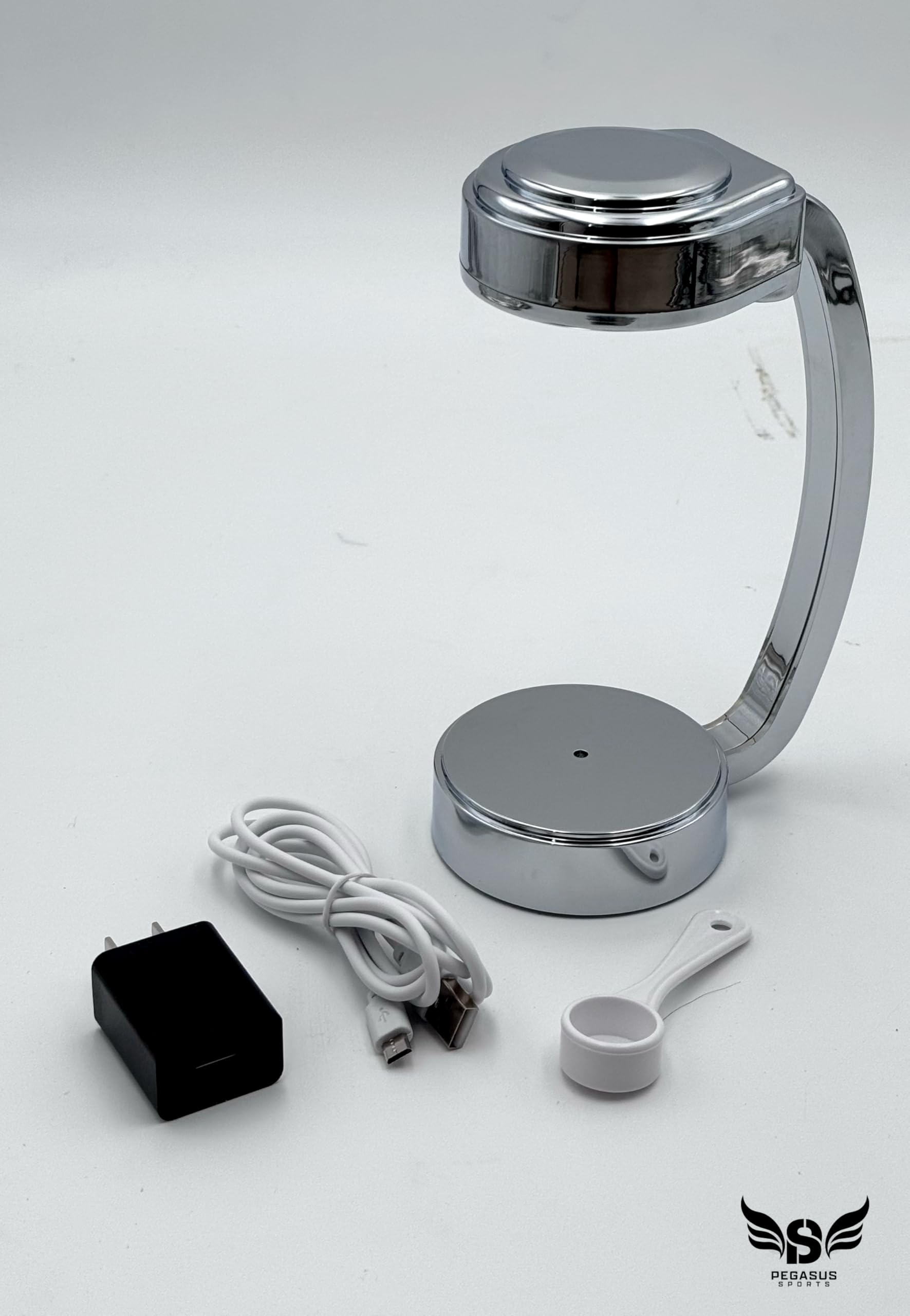 NFL Chicago Bears Mini Metallic Hover Helmet - Sports Gifts, Sports Memorabilia, Sports Collectibles, Fan Shop