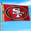 WinCraft San Francisco 49ers Printed Header 3x5 Foot Banner Flag - Sports Collectibles, Sports Memorabilia, Sports Fan Shop, Sports Gifts