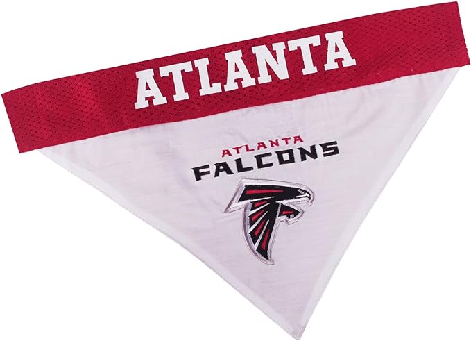 Atlanta Falcons Reversible Bandana Pets First - Sports Collectibles, Sports Memorabilia, Sports Fan Shop, Sports Gifts