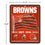 WinCraft Cleveland Browns Americana Banner Flag Sign - Sports Collectibles, Sports Memorabilia, Sports Fan Shop, Sports Gifts