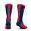 For Bare Feet NCAA MISSISSIPPI REBELS MVP Crew Sock Team Color Large - Sports Gifts, Sports Memorabilia, Sports Collectibles, Fan Shop