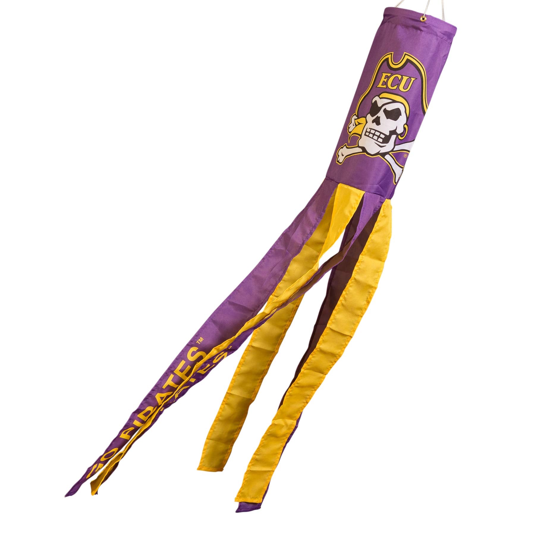 College Flags & Banners Co. East Carolina Pirates Windsock - Sports Collectibles, Sports Memorabilia, Sports Fan Shop, Sports Gifts