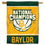 College Flags & Banners Co. Baylor BU Bears 2021 Mens Basketball National Champions Double Sided House Flag - Sports Collectibles, Sports Memorabilia, Sports Fan Shop, Sports Gifts
