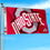 College Flags & Banners Co. Ohio State Buckeyes Bold Logo Premium Flag - Sports Collectibles, Sports Memorabilia, Sports Fan Shop, Sports Gifts