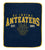 NCAA California Irvine, University of Vintage Arch Block Ultra Soft Blanket - Sports Gifts, Sports Memorabilia, Sports Collectibles, Fan Shop