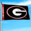 College Flags & Banners Co. Georgia Bulldogs Printed Header 3x5 Foot Banner Flag - Sports Collectibles, Sports Memorabilia, Sports Fan Shop, Sports Gifts