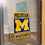 College Flags & Banners Co. Michigan Team University Wolverines Window Wall Banner Hanging Flag with Suction Cup - Sports Collectibles, Sports Memorabilia, Sports Fan Shop, Sports Gifts