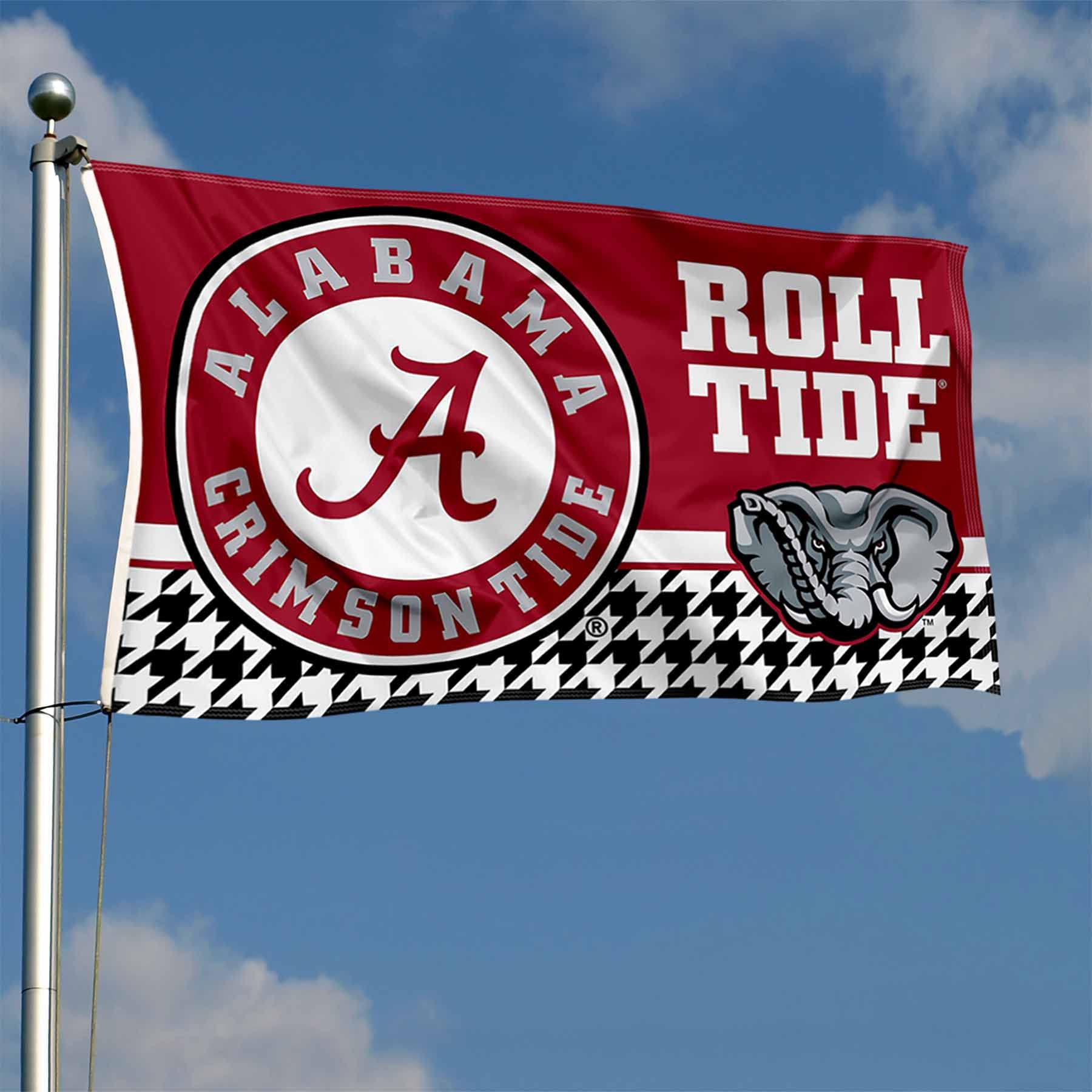 Alabama Crimson Tide 3x5 Banner Flag - Sports Collectibles, Sports Memorabilia, Sports Fan Shop, Sports Gifts