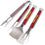 YouTheFan 9028826 NCAA USC Trojans Spirit Series 3-Piece BBQ Set, 22" x 9", Team Colors - Sports Collectibles, Sports Memorabilia, Sports Fan Shop, Sports Gifts