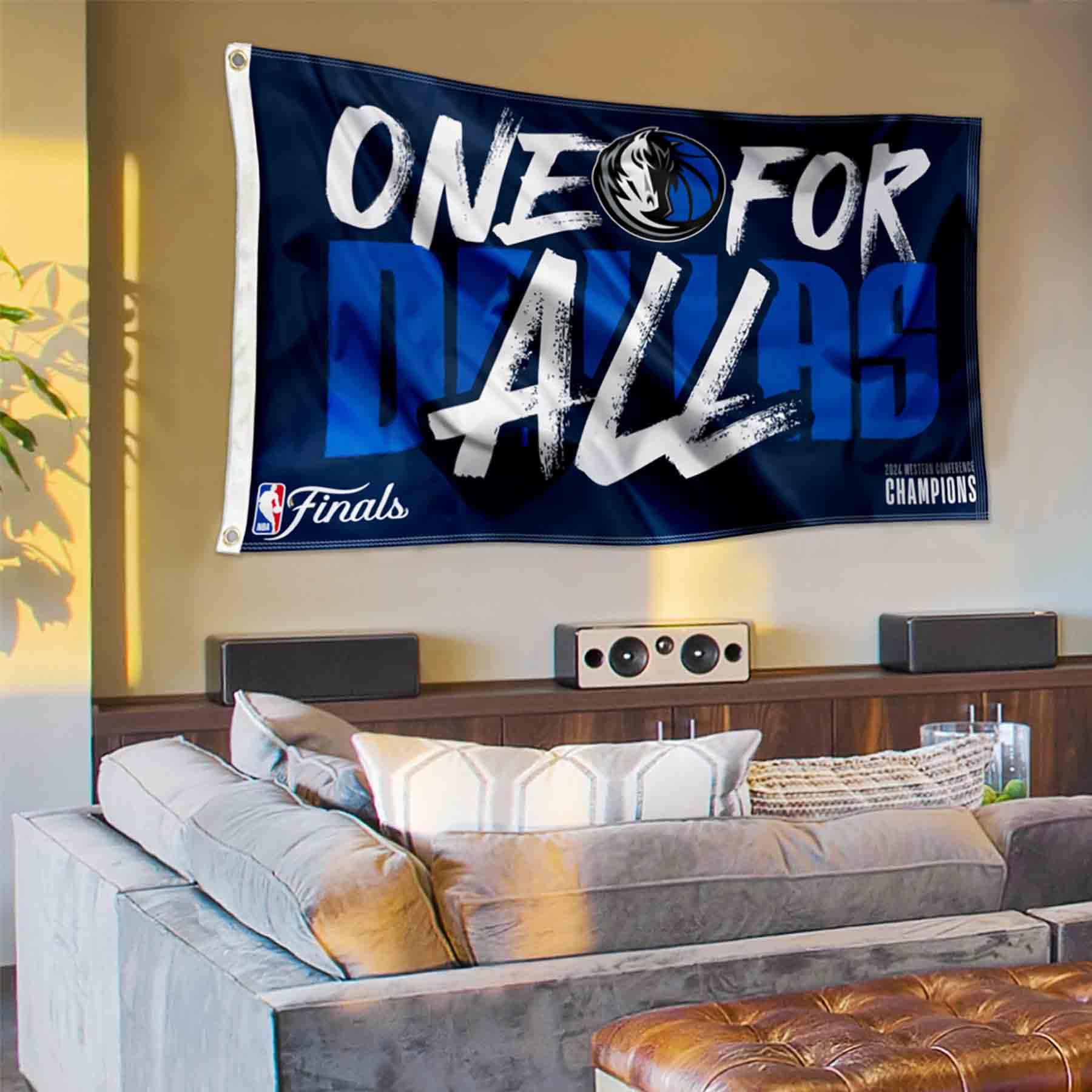 WinCraft Dallas Mavericks 2024 Finals Bound Conference Champions Banner Flag - Sports Collectibles, Sports Memorabilia, Sports Fan Shop, Sports Gifts