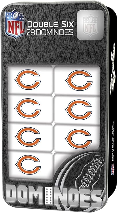 Chicago Bears Dominoes - Sports Gifts, Sports Memorabilia, Sports Collectibles, Fan Shop