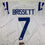 Autographed/Signed Jacoby Brissett Indianapolis White Football Jersey JSA COA