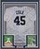 Framed Autographed/Signed Gerrit Cole 35x39 New York Pinstripe Baseball Jersey Beckett BAS COA