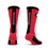 For Bare Feet NCAA GEORGIA BULLDOGS MVP Crew Sock Team Color Large - Sports Gifts, Sports Memorabilia, Sports Collectibles, Fan Shop