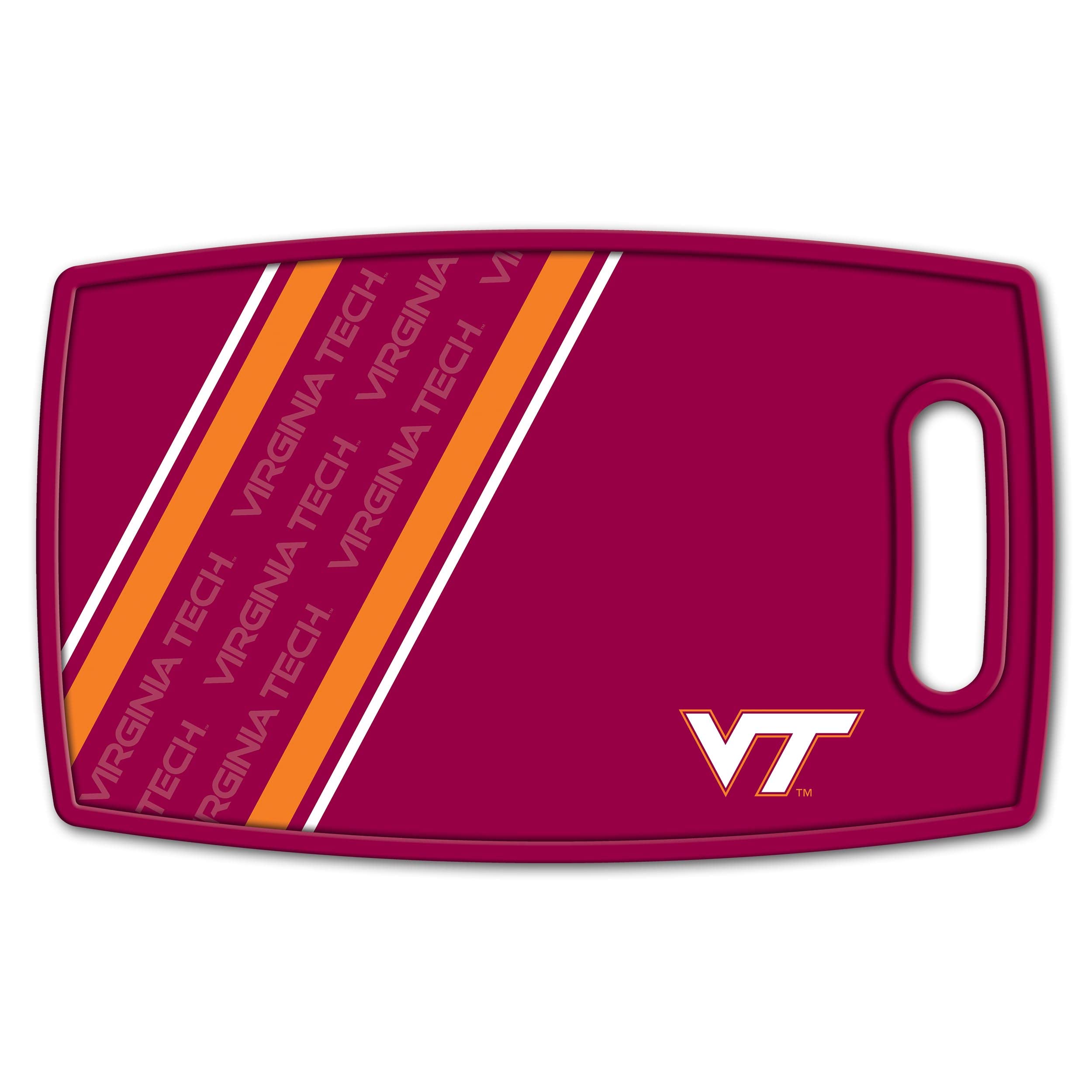 YouTheFan NCAA Virginia Tech Hokies Logo Series Cutting Board - Sports Collectibles, Sports Memorabilia, Sports Fan Shop, Sports Gifts