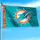 WinCraft Miami Dolphins Printed Header 3x5 Foot Banner Flag - Sports Collectibles, Sports Memorabilia, Sports Fan Shop, Sports Gifts