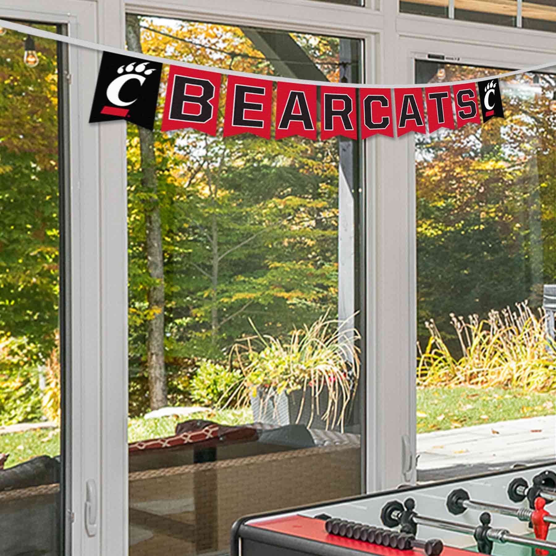 Cincinnati Bearcats Banner String Pennant Flags - Sports Collectibles, Sports Memorabilia, Sports Fan Shop, Sports Gifts