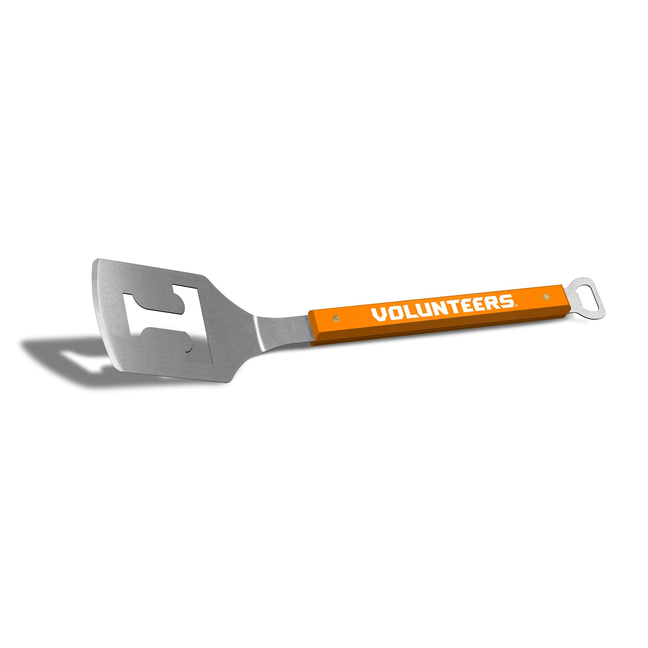 YouTheFan NCAA 18.5” Stainless Steel Team Spirit Series Sportula (Spatula) with Bottle Opener, Tennessee Volunteers - Sports Collectibles, Sports Memorabilia, Sports Fan Shop, Sports Gifts