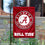 College Flags & Banners Co. Alabama Crimson Tide Circle Logo Garden Flag - Sports Collectibles, Sports Memorabilia, Sports Fan Shop, Sports Gifts