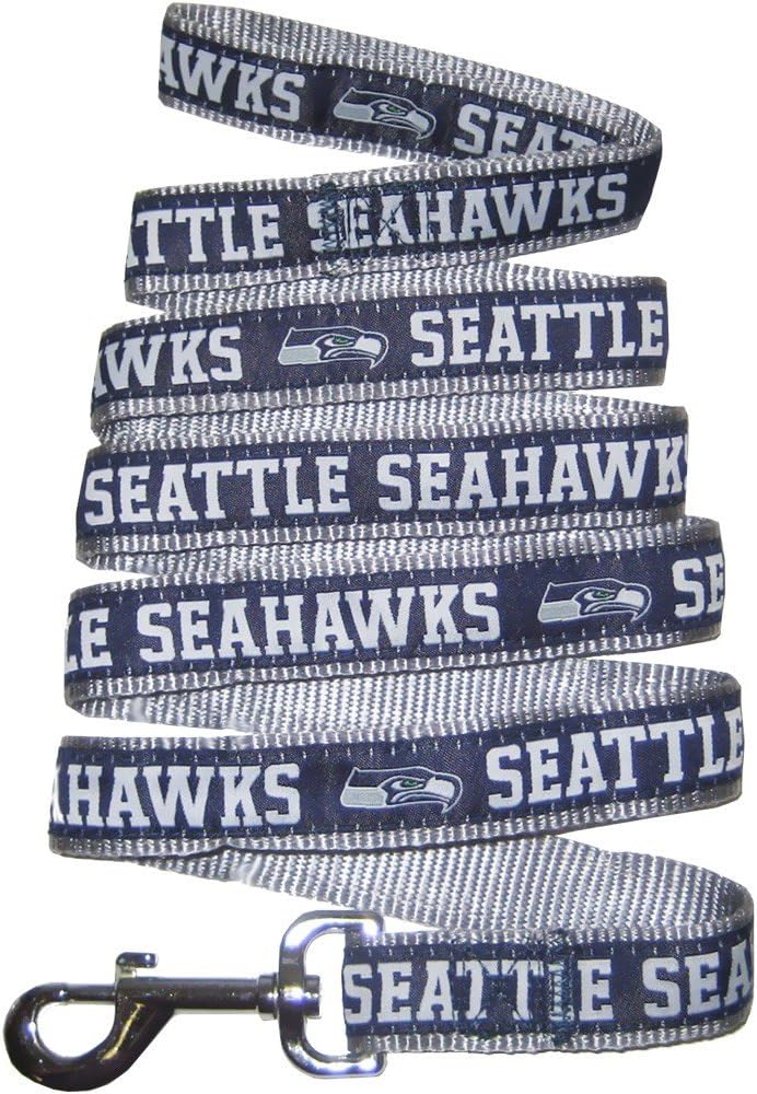 Seattle Seahawks Satin Leash - Sports Collectibles, Sports Memorabilia, Sports Fan Shop, Sports Gifts