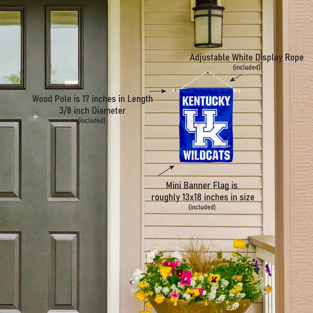 Kentucky Wildcats Banner for Windows Doors and Walls - Sports Collectibles, Sports Memorabilia, Sports Fan Shop, Sports Gifts