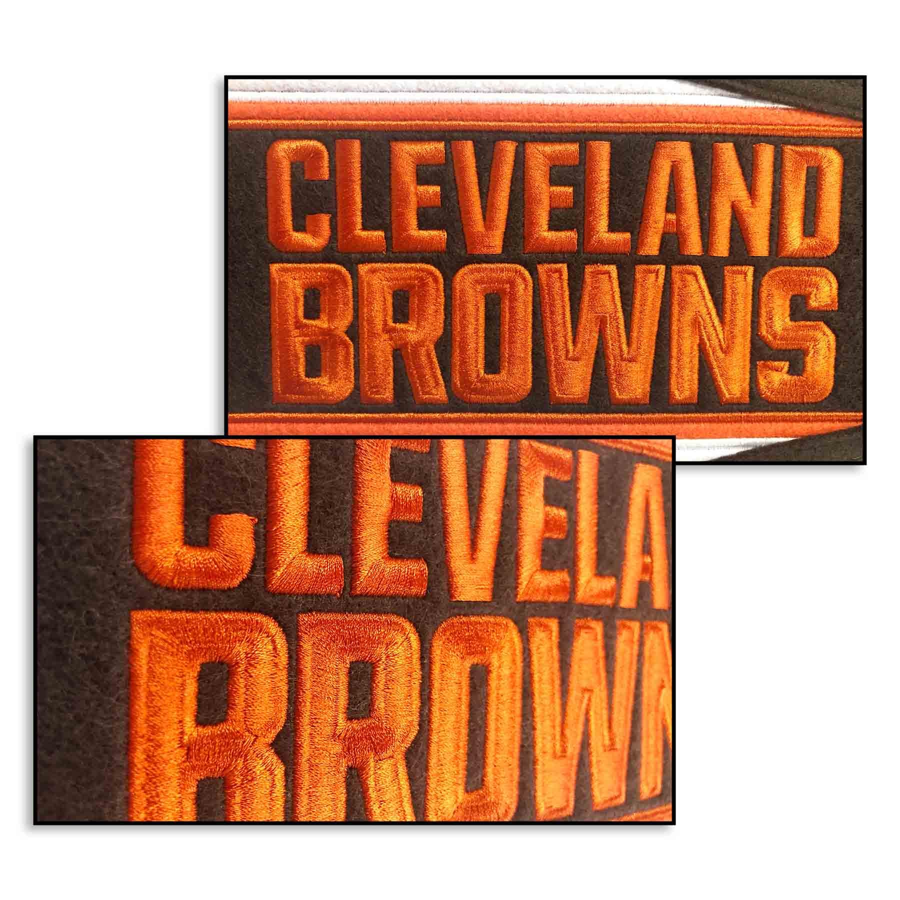 WinCraft Cleveland Browns Embroidered and Sewn Pennant - Sports Collectibles, Sports Memorabilia, Sports Fan Shop, Sports Gifts