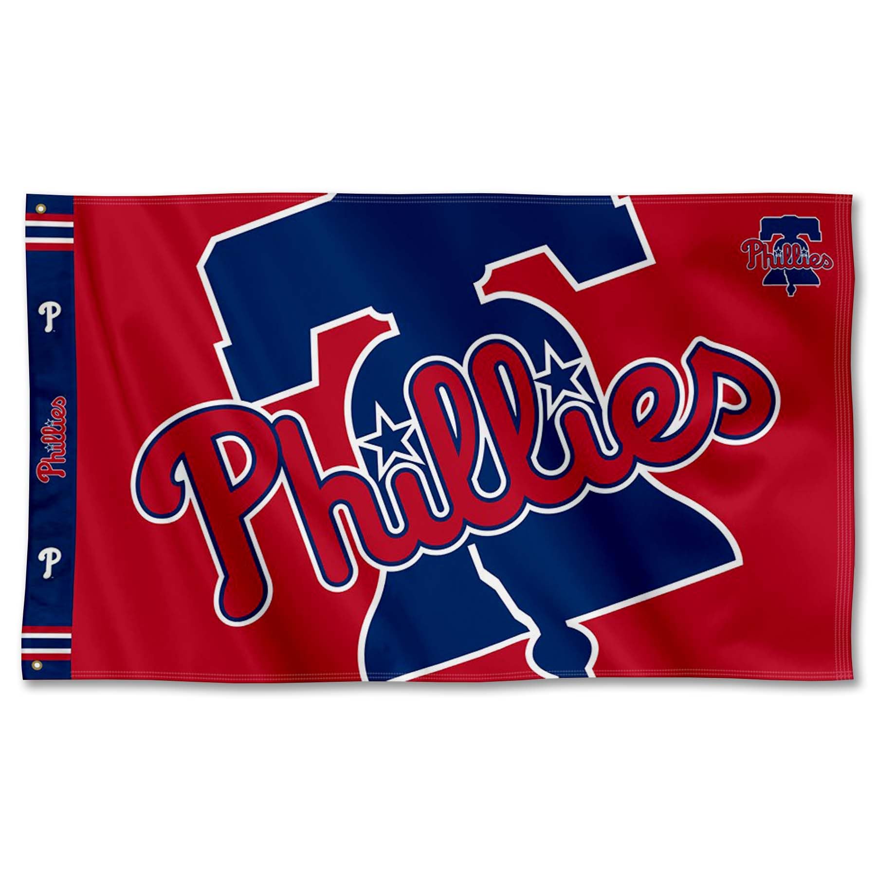 WinCraft Philadelphia Phillies Printed Header Flag 3x5 Banner - Sports Collectibles, Sports Memorabilia, Sports Fan Shop, Sports Gifts