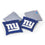 NFL Pro Football New York Giants Dual-Sided Bean Bags by Wild Sports, 4 Pack - Premium Toss Bags for Cornhole Sets - Sports Collectibles, Sports Memorabilia, Sports Fan Shop, Sports Gifts