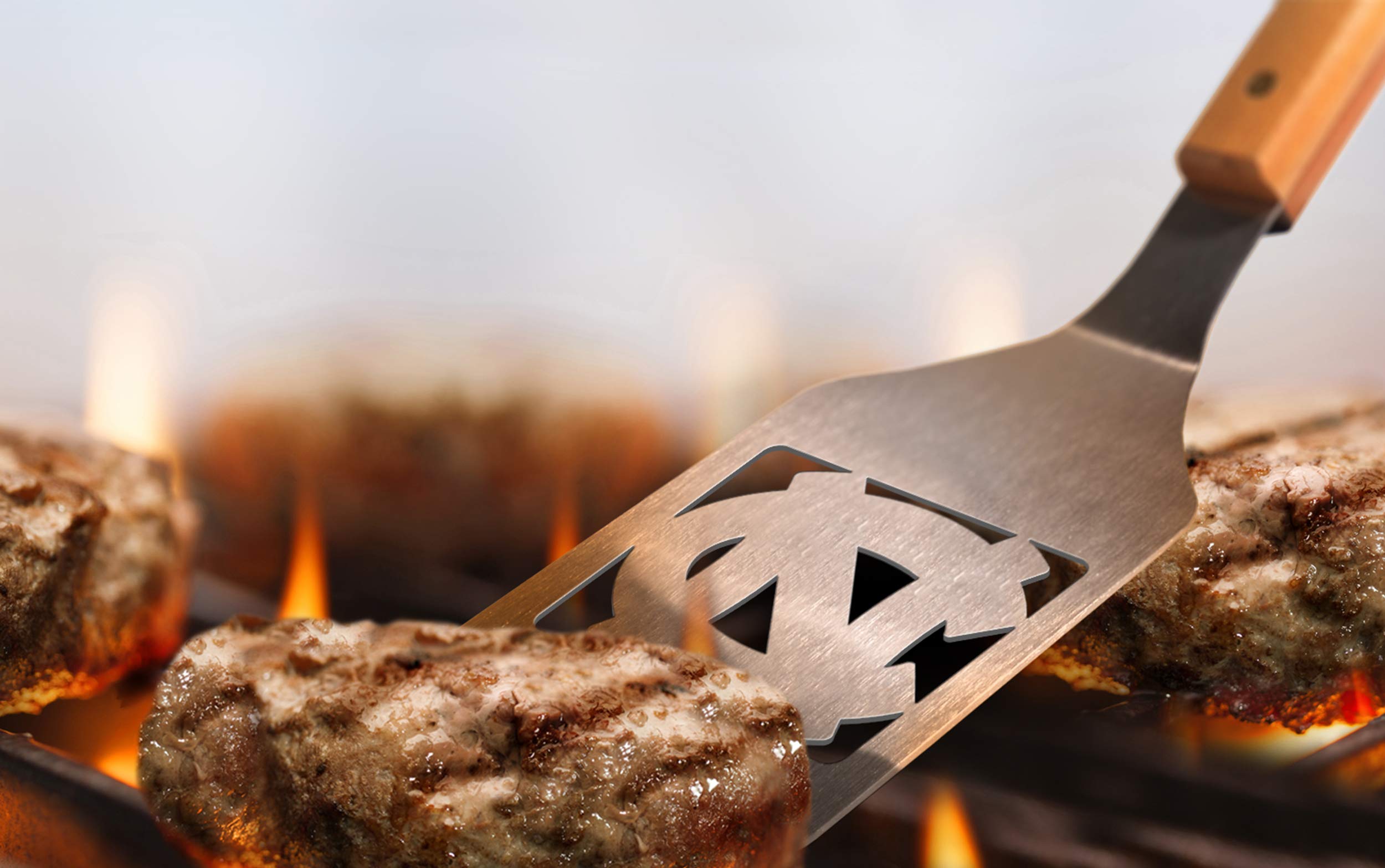 NCAA North Carolina Tar Heels Classic Series Sportula Stainless Steel Grilling Spatula - Sports Collectibles, Sports Memorabilia, Sports Fan Shop, Sports Gifts