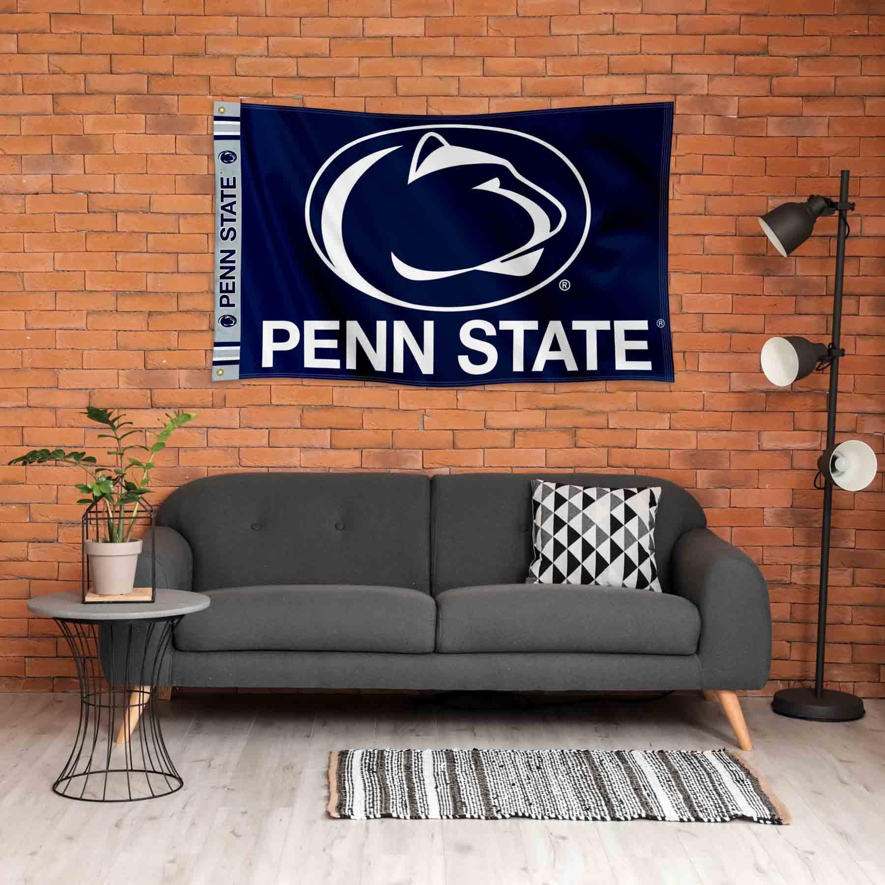 College Flags & Banners Co. Penn State Nittany Lions Bold Logo Premium Flag - Sports Gifts, Sports Memorabilia, Sports Collectibles, Fan Shop