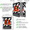 Cincinnati Bengals White Stripes Garden Flag Double Sided Banner - Sports Collectibles, Sports Memorabilia, Sports Fan Shop, Sports Gifts