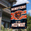 WinCraft Chicago Bears Monsters of The Midway Double Sided Banner Flag - Sports Collectibles, Sports Memorabilia, Sports Fan Shop, Sports Gifts