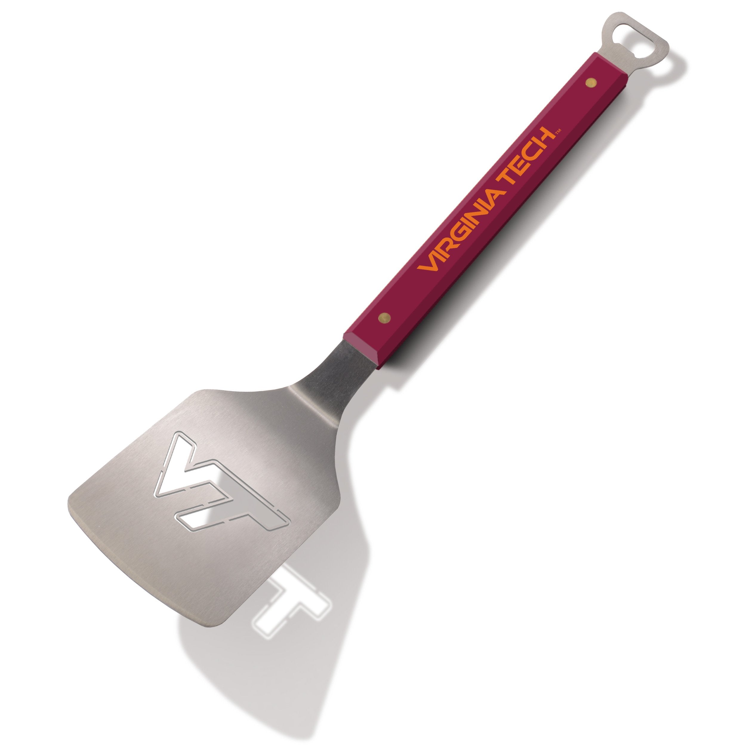 YouTheFan Virginia Tech Hokies NCAA Spirit Series Sportula Stainless Steel Grilling Spatula, 18 1/2" x 4" - Sports Collectibles, Sports Memorabilia, Sports Fan Shop, Sports Gifts