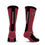 For Bare Feet NCAA SOUTH CAROLINA GAMECOCKS MVP Crew Sock Team Color Large - Sports Gifts, Sports Memorabilia, Sports Collectibles, Fan Shop