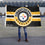 WinCraft Pittsburgh Steelers Patch Button Circle Logo Flag Large 3x5 Banner - Sports Collectibles, Sports Memorabilia, Sports Fan Shop, Sports Gifts