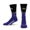 For Bare Feet NFL BALTIMORE RAVENS Black Wave Crew Sock Team Color YOUTH - Sports Gifts, Sports Memorabilia, Sports Collectibles, Fan Shop