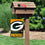 WinCraft Green Bay Packers Large Logo Double Sided Garden Banner Flag - Sports Collectibles, Sports Memorabilia, Sports Fan Shop, Sports Gifts
