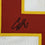 Framed Autographed/Signed Clyde Edwards-Helaire 35x39 Kansas City White Football Jersey Beckett BAS COA