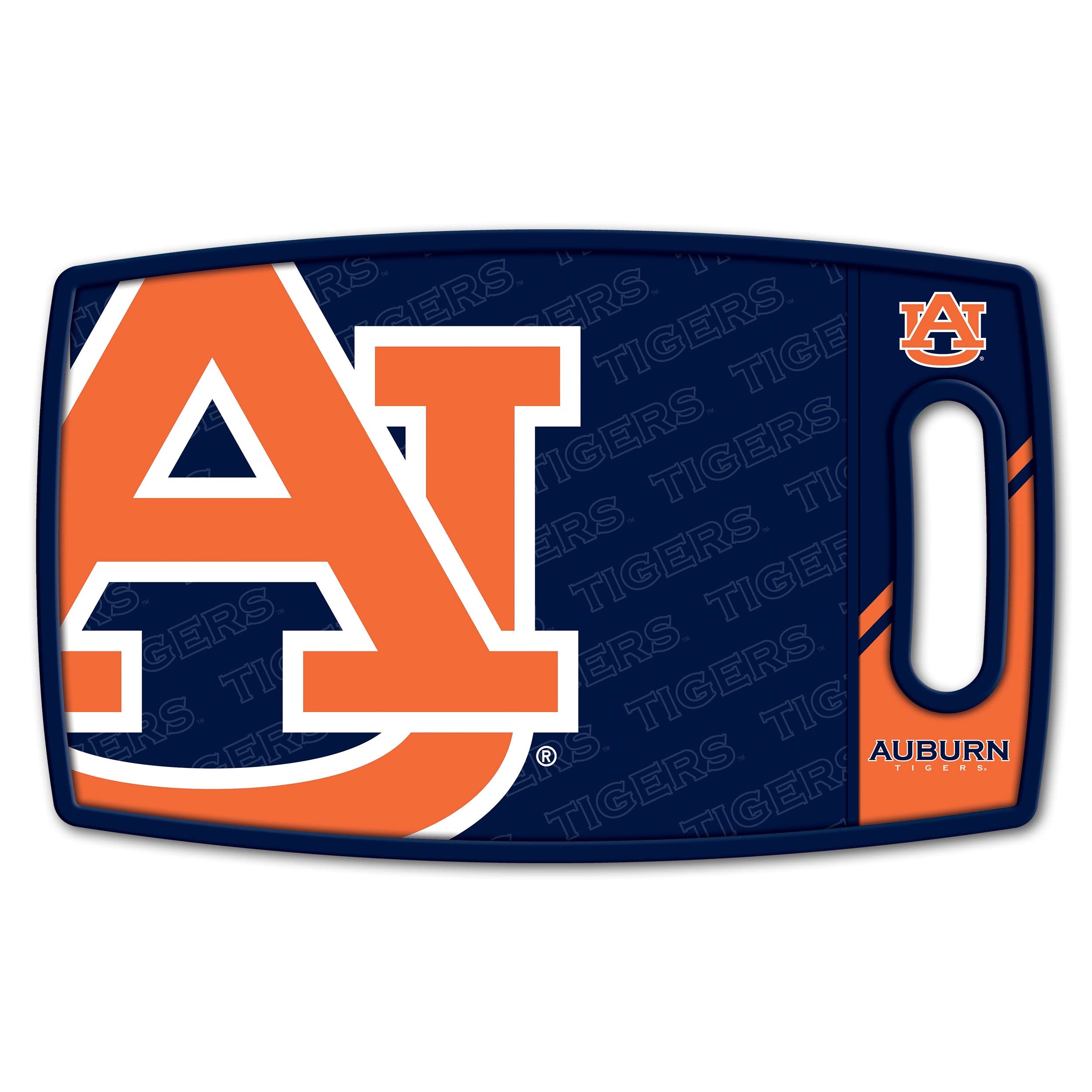 YouTheFan NCAA Auburn Tigers Logo Series Cutting Board - Sports Collectibles, Sports Memorabilia, Sports Fan Shop, Sports Gifts