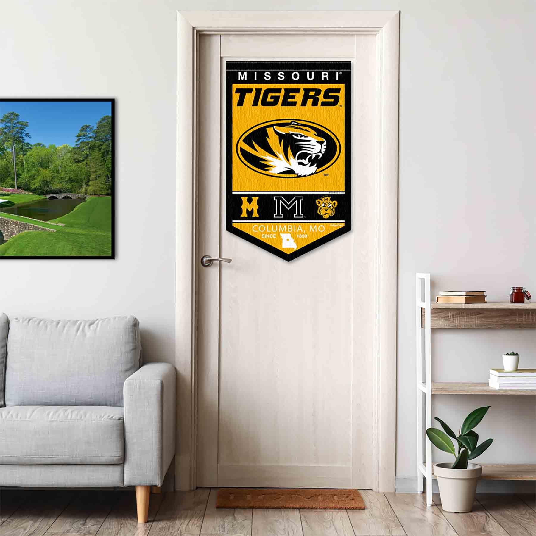 College Flags & Banners Co. Missouri Tigers Heritage History Banner Pennant - Sports Collectibles, Sports Memorabilia, Sports Fan Shop, Sports Gifts