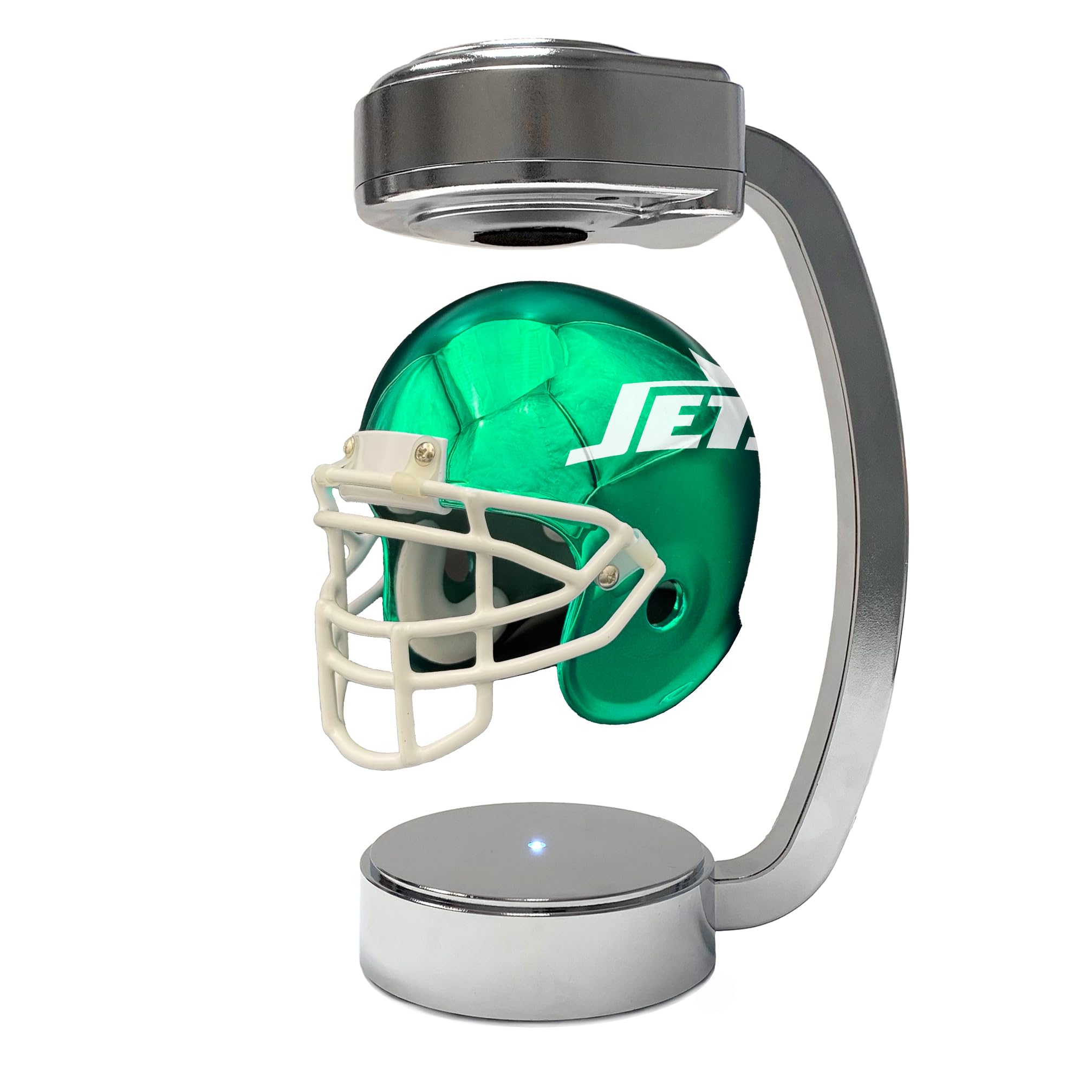 NFL New York Jets Mini Metallic Hover Helmet - Sports Gifts, Sports Memorabilia, Sports Collectibles, Fan Shop