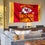 Kansas City Chiefs Back to Back Super Bowl Champions Banner and Tapestry Wall Tack Pads - Sports Collectibles, Sports Memorabilia, Sports Fan Shop, Sports Gifts