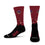 For Bare Feet NHL ARIZONA COYOTES Spray Zone Crew Sock Team Color Large - Sports Gifts, Sports Memorabilia, Sports Collectibles, Fan Shop