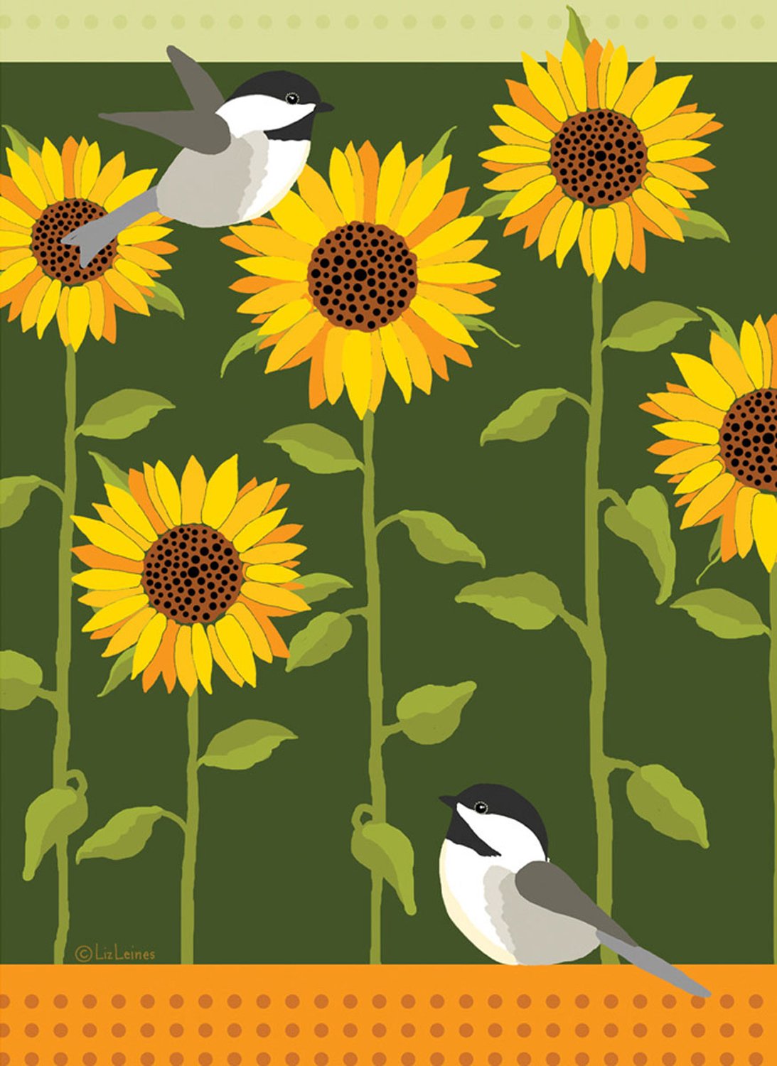 Sunflower with Birds Garden Flag - Sports Collectibles, Sports Memorabilia, Sports Fan Shop, Sports Gifts